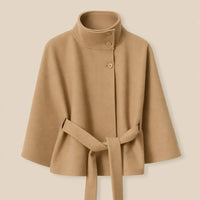 Ton poncho Manteau Poncho Col Montant