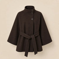 Ton poncho Manteau Poncho Col Montant