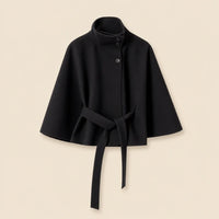 Ton poncho Manteau Poncho Col Montant