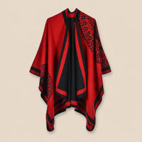 Ton poncho Manteau Poncho Femme Oversize Mélange Cachemire