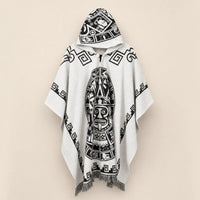 Ton poncho Poncho À Capuche Motif Ethnique