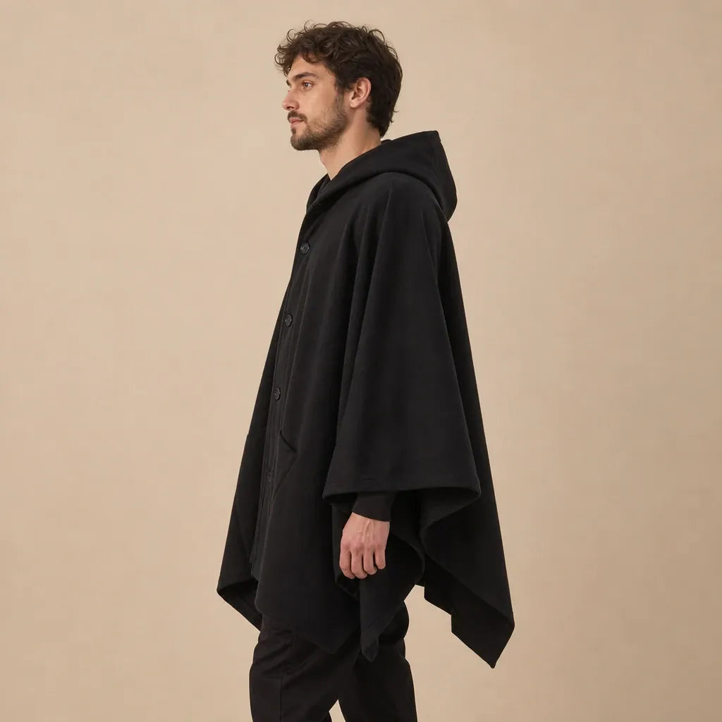 Ton poncho Poncho À Capuche Style Cape