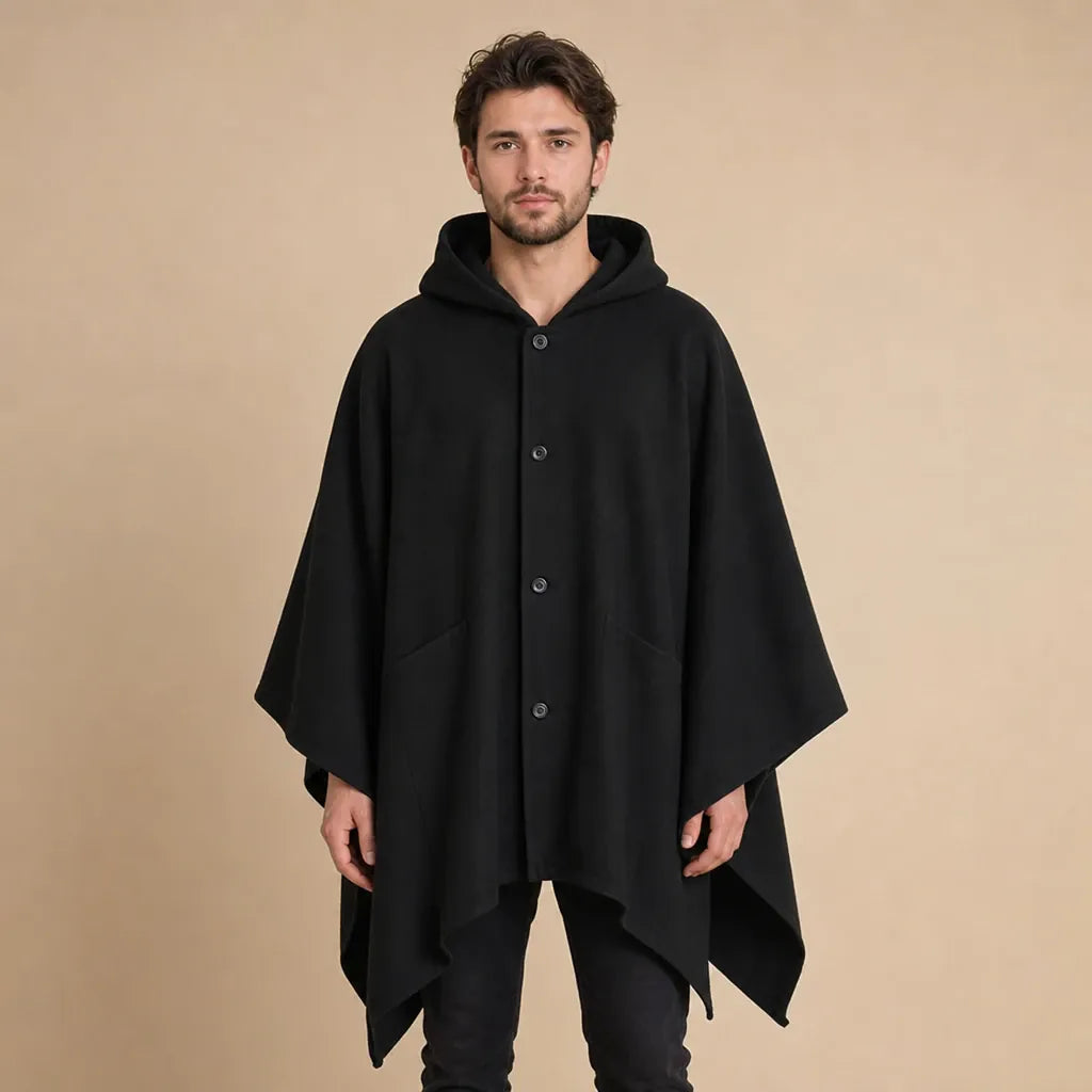 Ton poncho Poncho À Capuche Style Cape