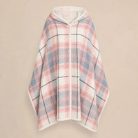 Ton poncho Poncho À Capuche Tartan