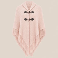 Ton poncho Poncho À Franges En Maille
