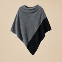 Ton poncho Poncho Asymétrique En Maille Pour Femme