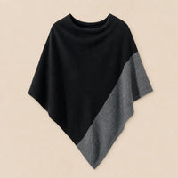Ton poncho Poncho Asymétrique En Maille Pour Femme
