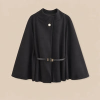 Ton poncho Poncho Avec Ceinture Col Montant