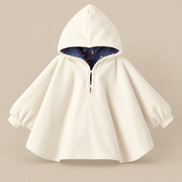 Ton poncho Poncho Bebe Hiver Polaire Bleu Marine
