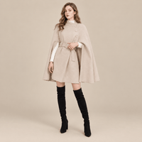 Ton poncho Poncho Cape Beige