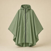 Ton poncho Poncho Cape De Pluie Avec Fermeture Éclair Pliable
