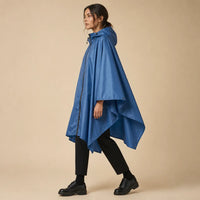 Ton poncho Poncho Cape De Pluie Avec Fermeture Éclair Pliable