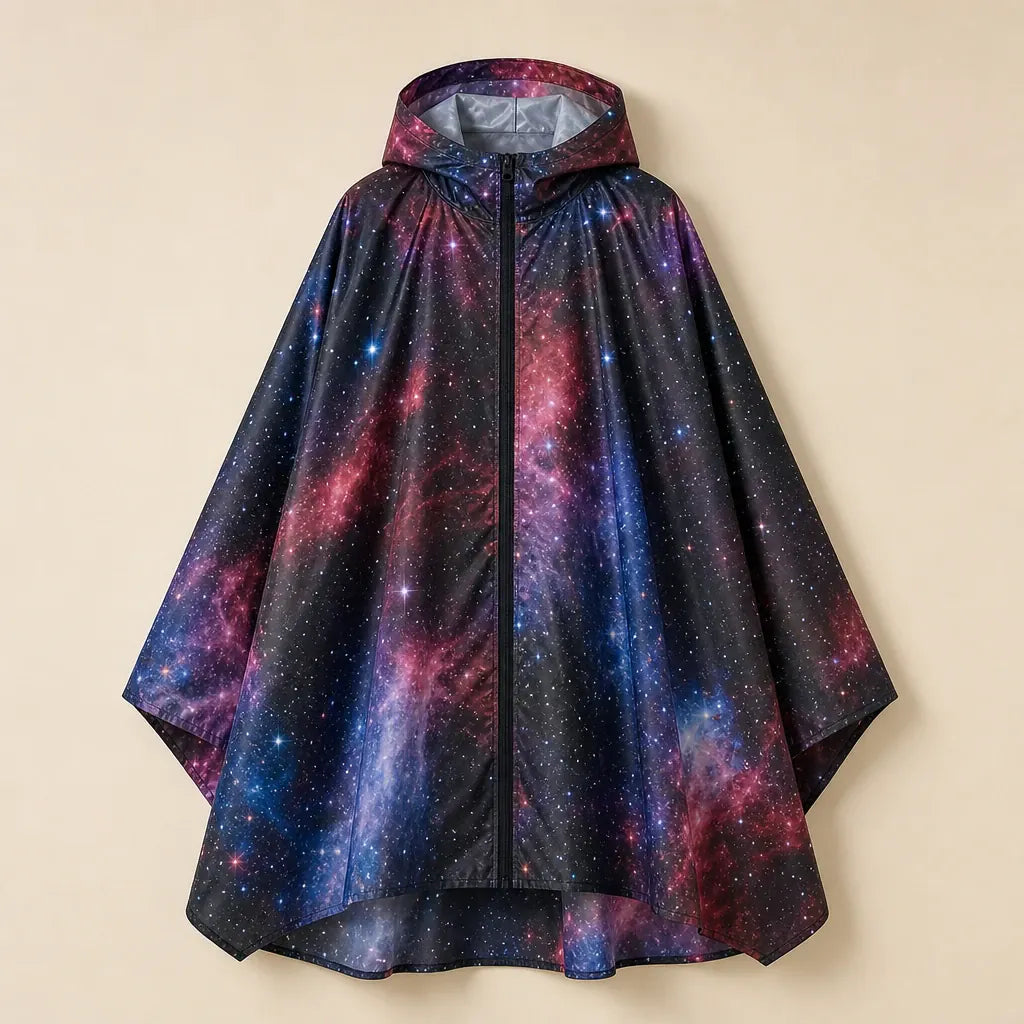 Ton poncho Poncho Cape De Pluie Van Gogh Nuit Étoilée Unisexe