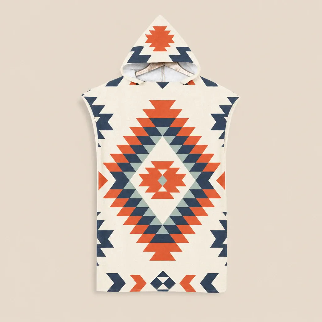 Ton poncho Poncho De Bain Adulte Microfibre À Capuche