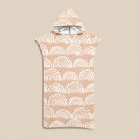 Ton poncho Poncho De Bain Adulte Microfibre À Capuche