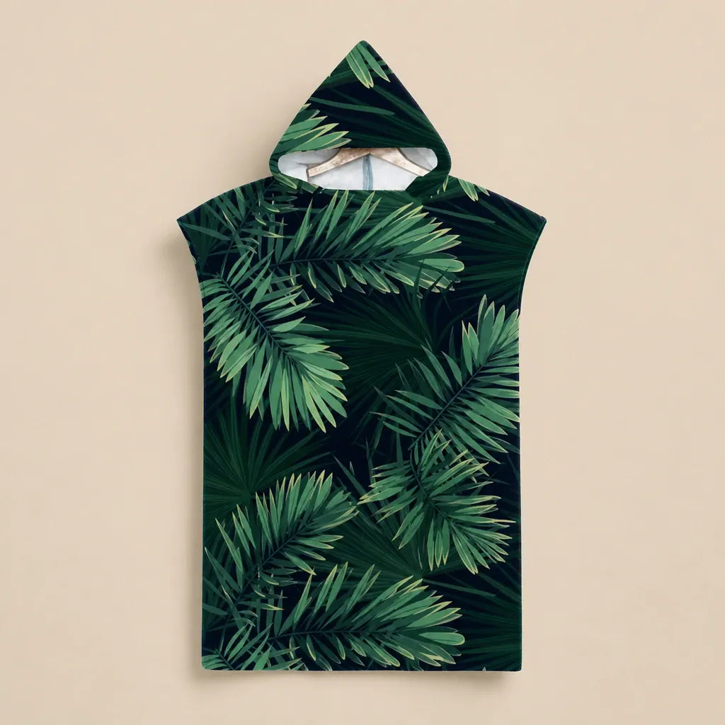 Ton poncho Poncho De Bain Adulte Microfibre À Capuche