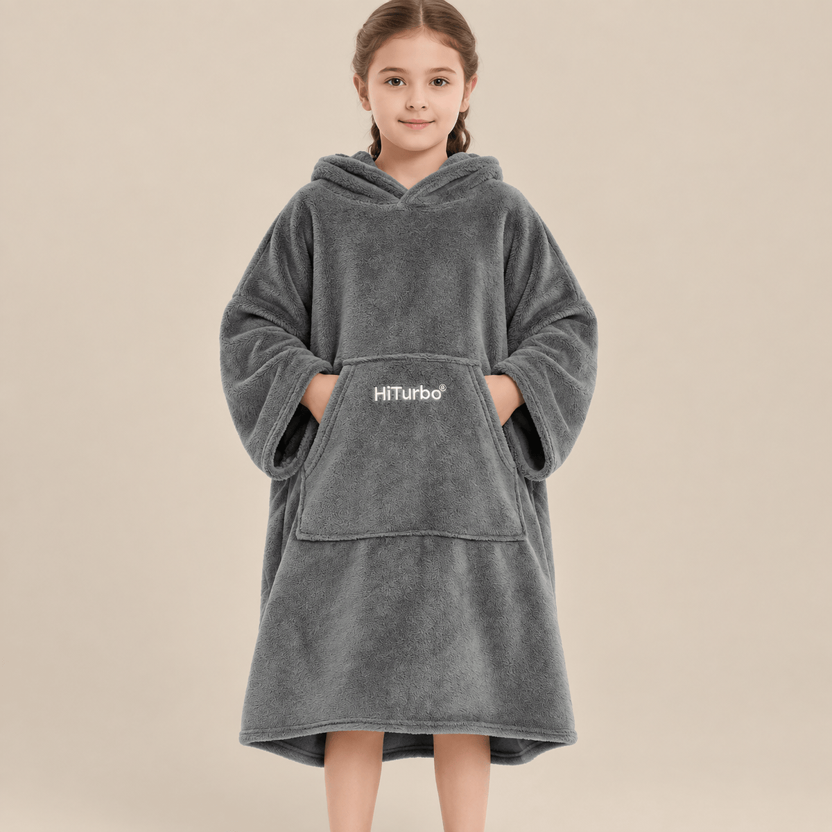 Ton poncho Poncho De Bain En Microfibre Pour Enfant