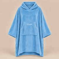 Ton poncho Poncho De Bain En Microfibre Pour Enfant