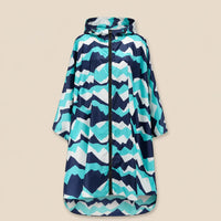 Ton poncho Poncho De Pluie Femme Randonnée À Pois Avec Pochette