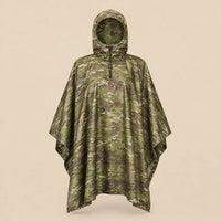 Ton poncho Poncho De Pluie Femme Randonnée Tactique Camouflage