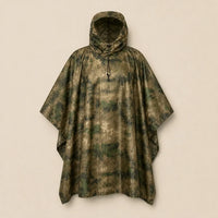 Ton poncho Poncho De Pluie Femme Randonnée Tactique Camouflage