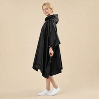 Ton poncho Poncho De Pluie Noir Imperméable