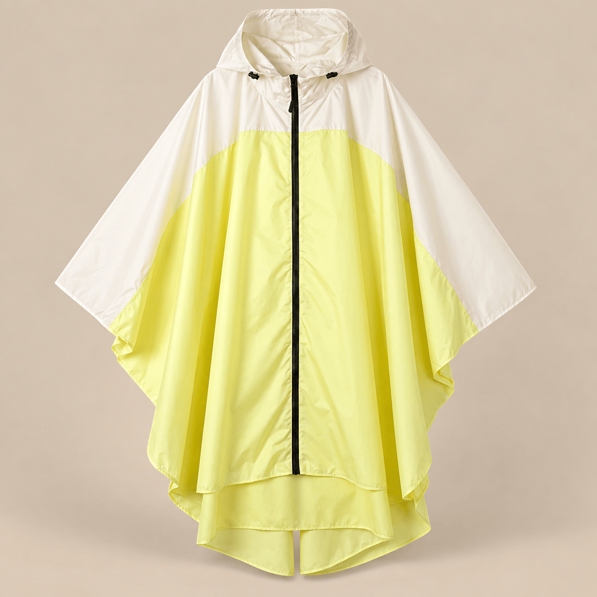 Ton poncho Poncho De Pluie Velo Femme Color-Block Léger
