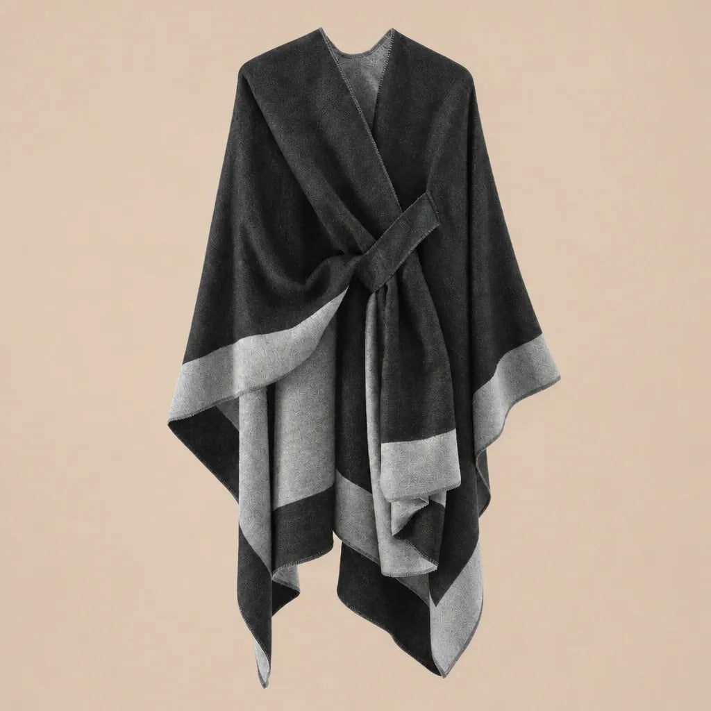 Ton poncho Poncho Double Face Chaud