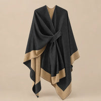 Ton poncho Poncho Double Face Chaud