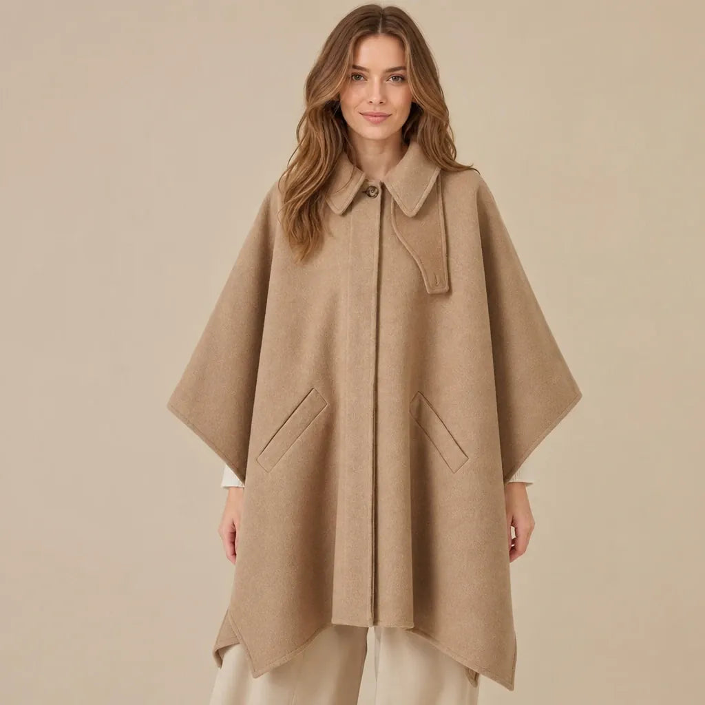 Ton poncho Poncho En Laine À Col Montant