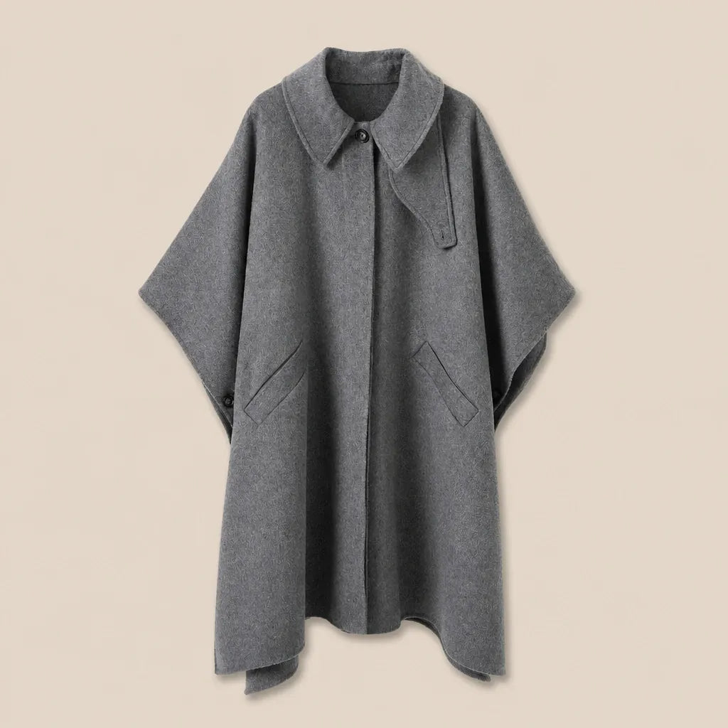 Ton poncho Poncho En Laine À Col Montant