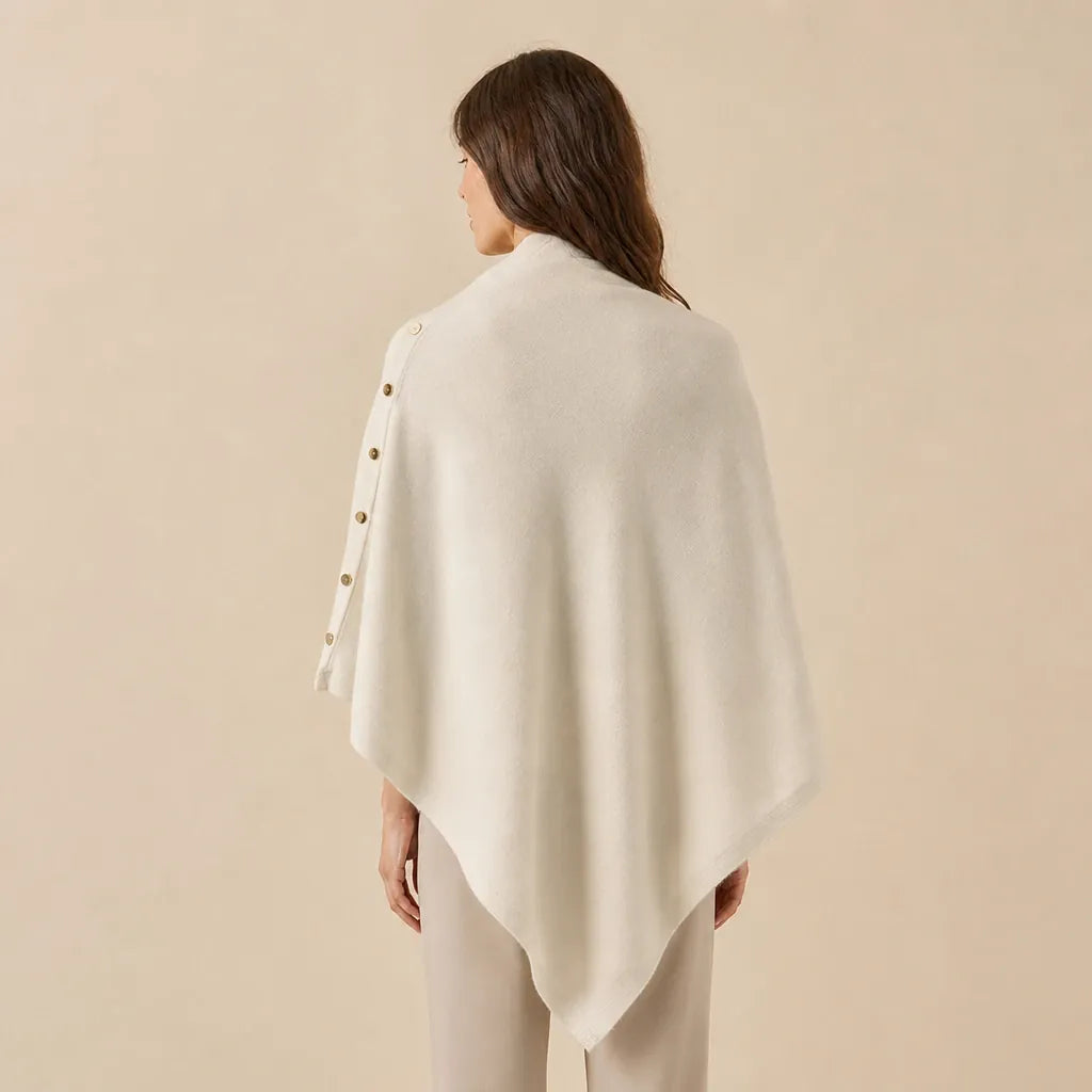 Ton poncho Poncho En Laine Asymétrique