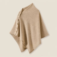 Ton poncho Poncho En Laine Asymétrique