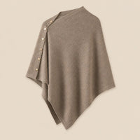 Ton poncho Poncho En Laine Asymétrique