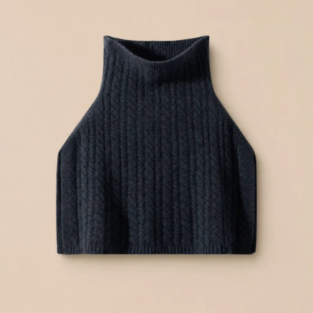 Ton poncho Poncho En Laine Et Cachemire À Col Roulé