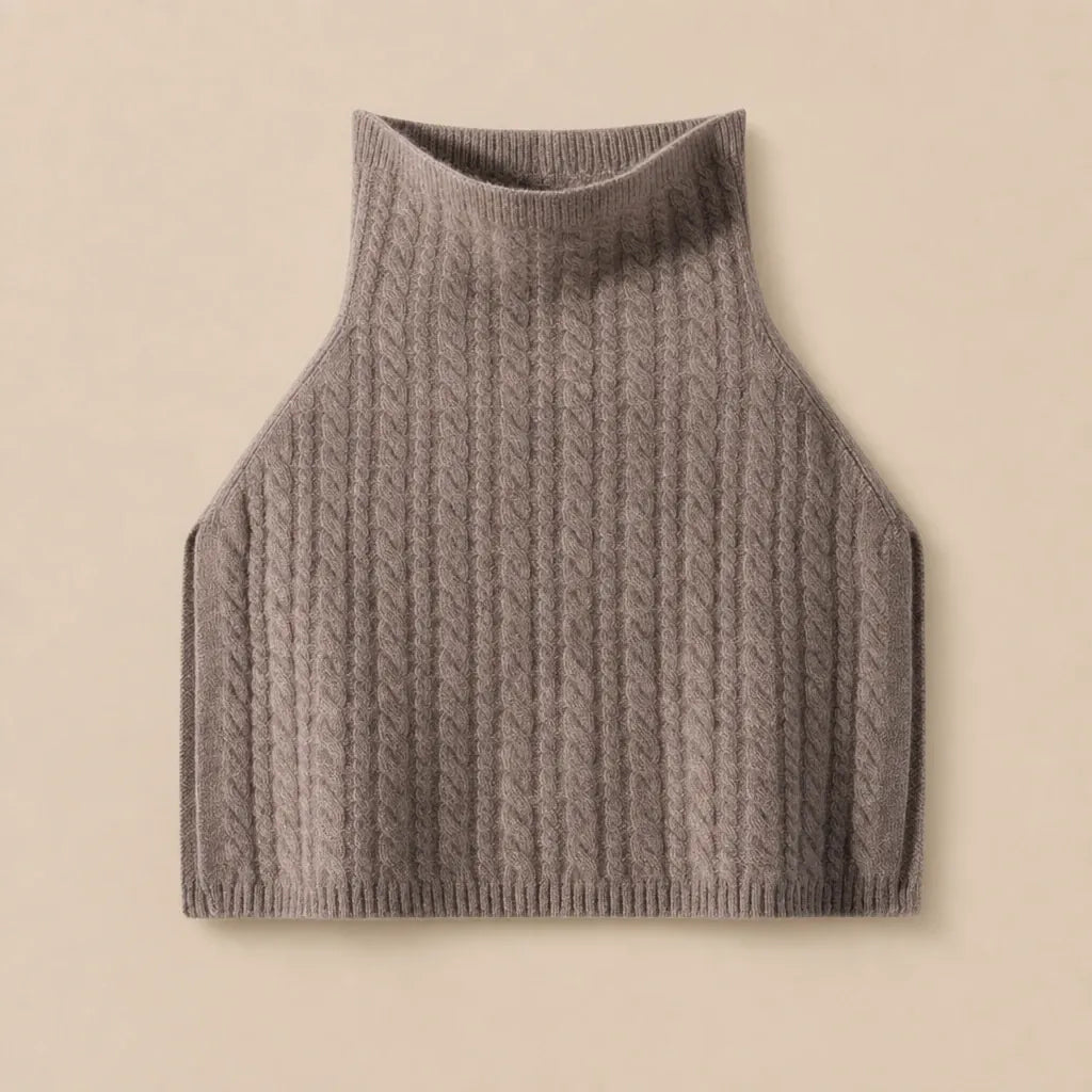 Ton poncho Poncho En Laine Et Cachemire À Col Roulé