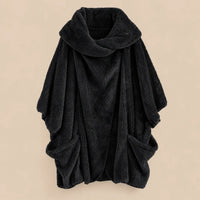 Ton poncho Poncho Femme En Polaire Coupe Chauve-Souris