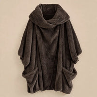Ton poncho Poncho Femme En Polaire Coupe Chauve-Souris