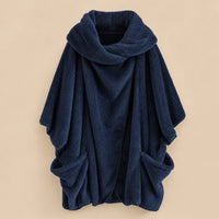 Ton poncho Poncho Femme En Polaire Coupe Chauve-Souris