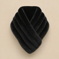 Ton poncho Poncho Femme Hiver Chic En Véritable Fourrure De Renard