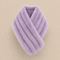 Ton poncho Poncho Femme Hiver Chic En Véritable Fourrure De Renard