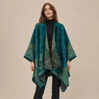 Ton poncho Poncho Floral Chaud