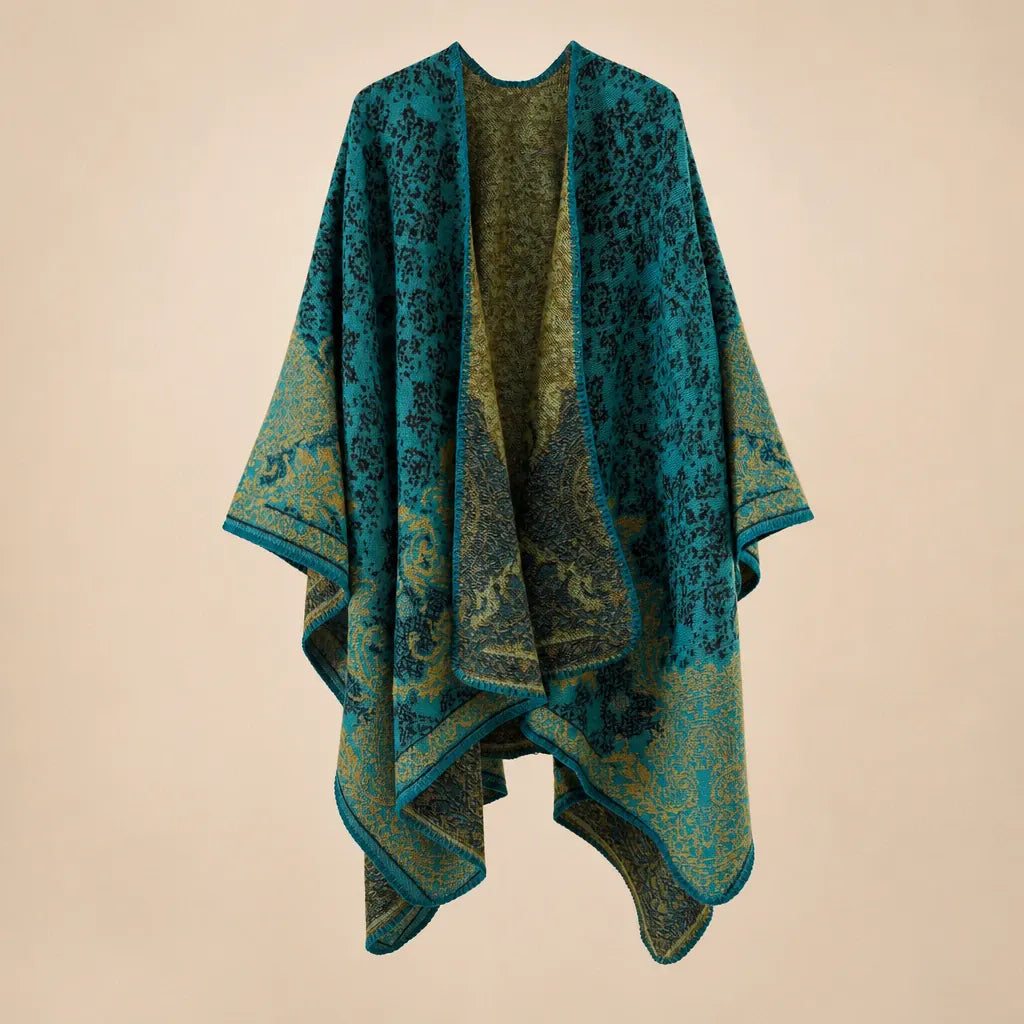 Ton poncho Poncho Floral Chaud