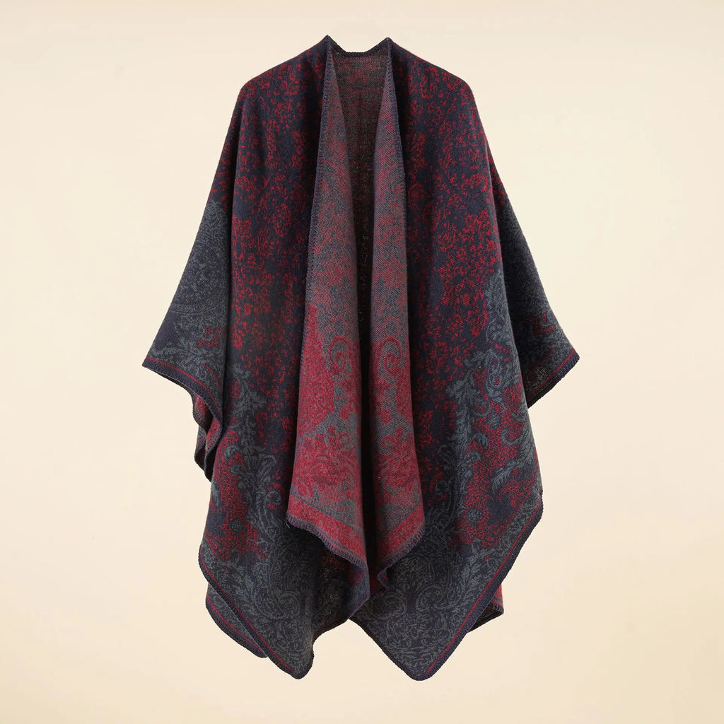 Ton poncho Poncho Floral Chaud