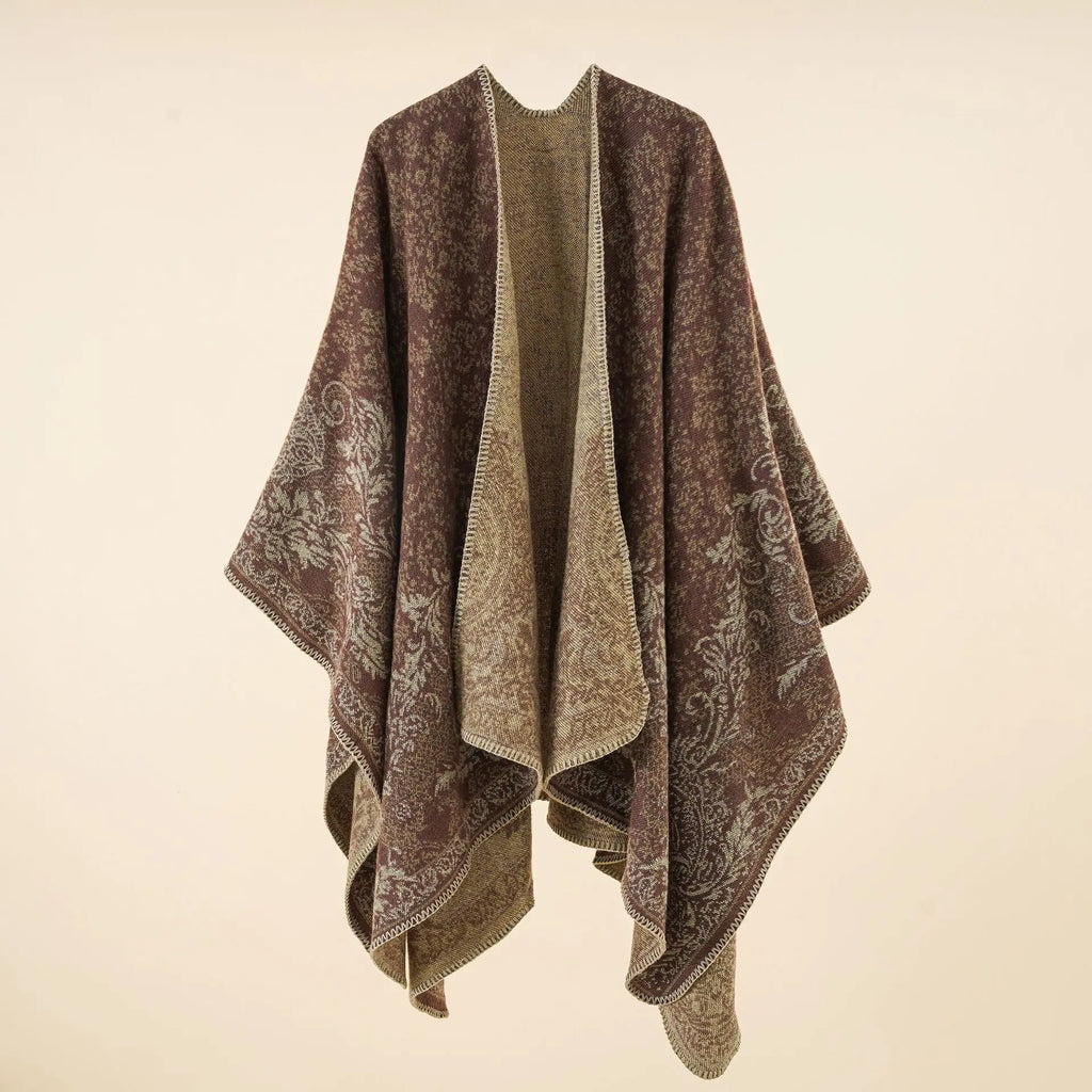 Ton poncho Poncho Floral Chaud