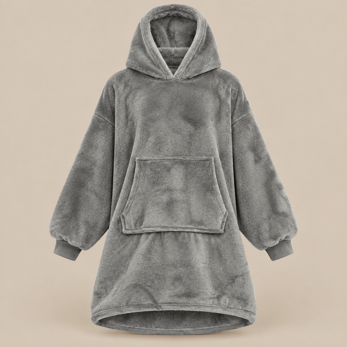 Ton poncho Poncho Hiver Surdimensionné Polaire Violette