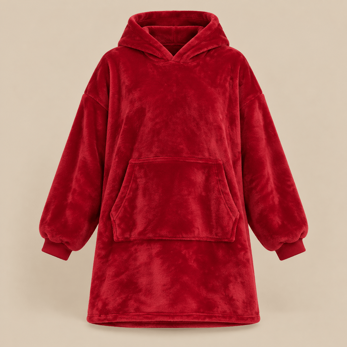 Ton poncho Poncho Hiver Surdimensionné Polaire Violette