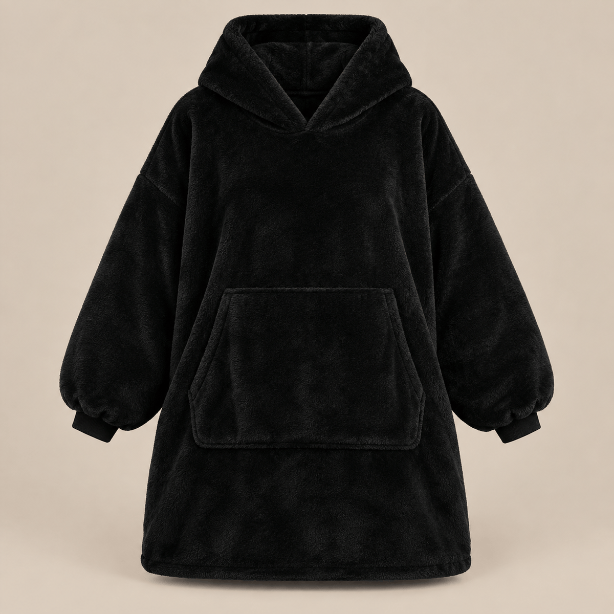 Ton poncho Poncho Hiver Surdimensionné Polaire Violette