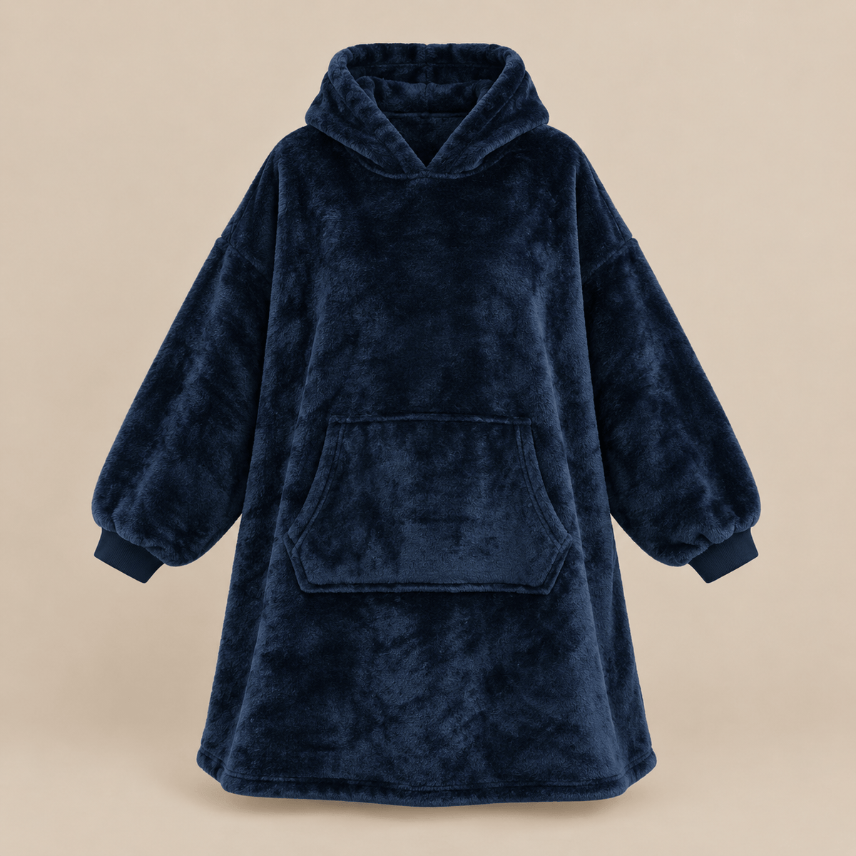 Ton poncho Poncho Hiver Surdimensionné Polaire Violette