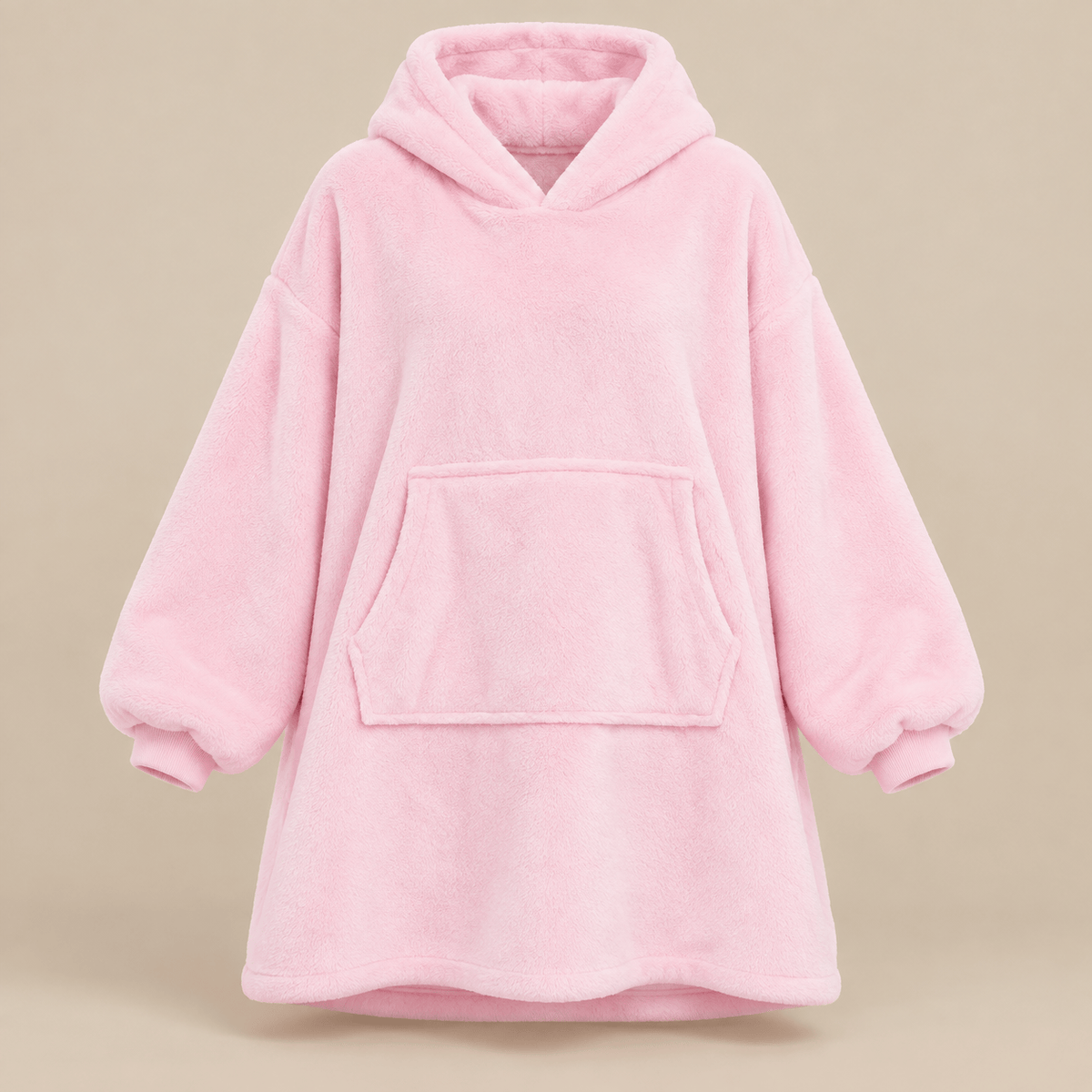 Ton poncho Poncho Hiver Surdimensionné Polaire Violette